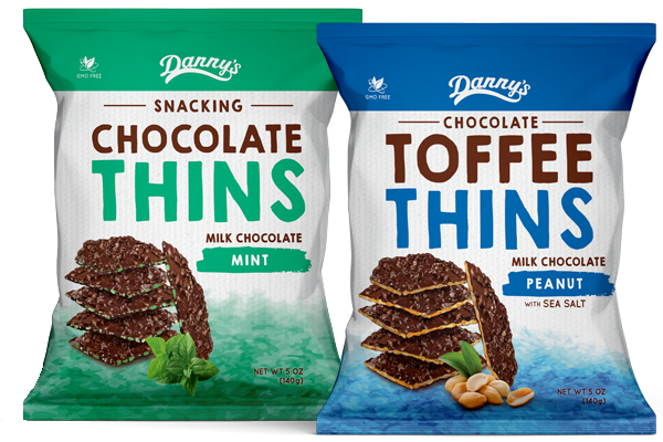 Thins Chocolate and Toffee | Dannys